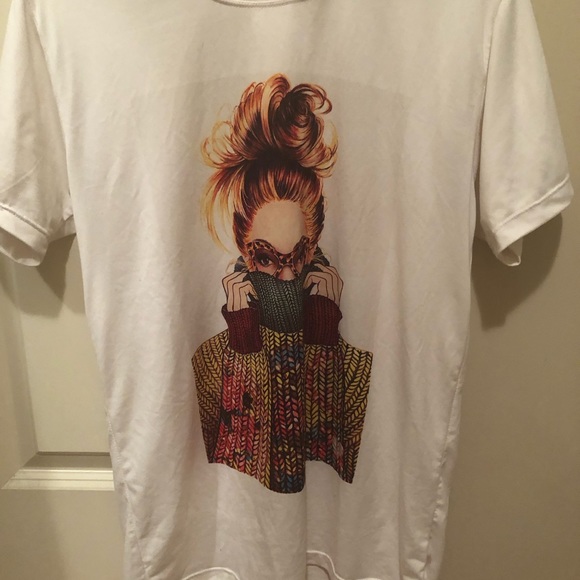 💕SOLD❗️White Tshirt soft - Picture 3 of 3